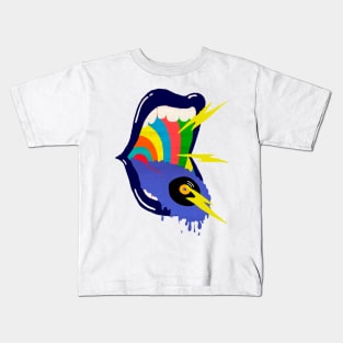 King lips music Kids T-Shirt